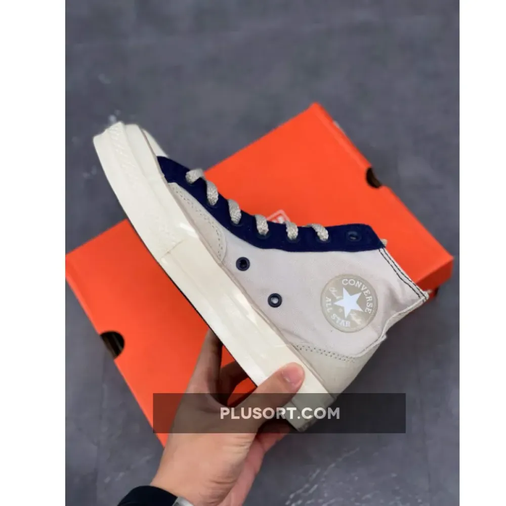 Converse Court Reimagined Chuck 70 Pale Putty/Midnight Navy/Egret 171686C