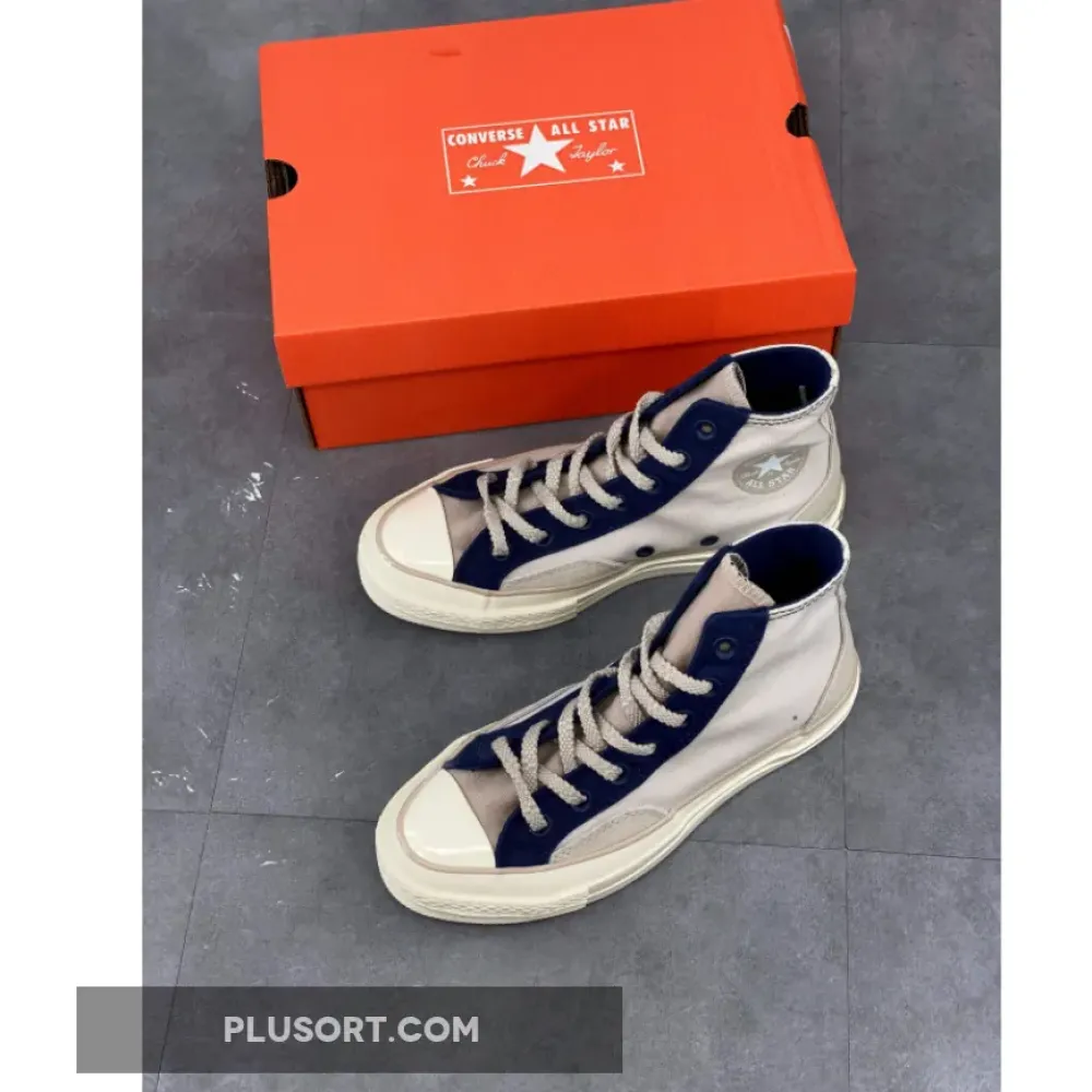 Converse Court Reimagined Chuck 70 Pale Putty/Midnight Navy/Egret 171686C