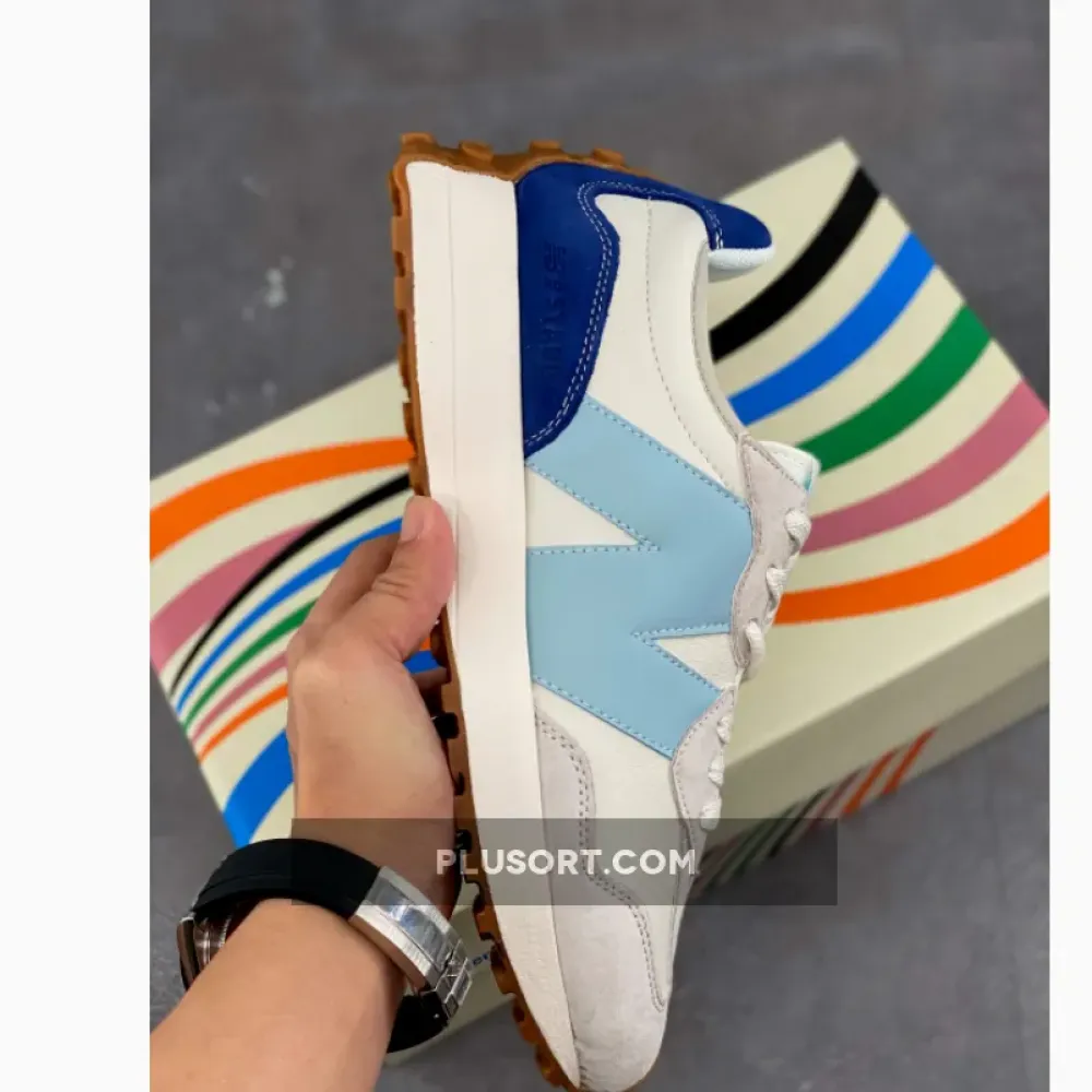 STAUD x New Balance 327 White Grey MS327SZ