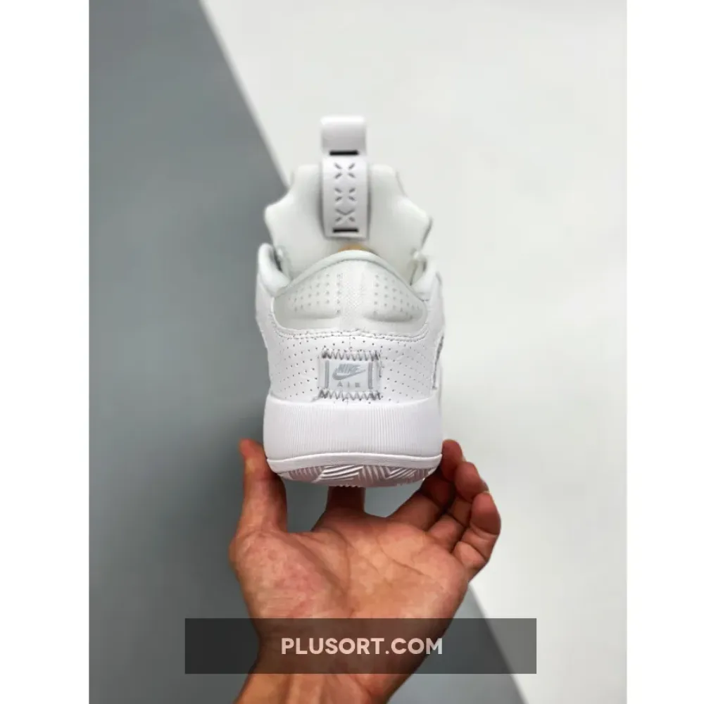 Air Jordan 35 Low White/White-Metallic Silver CW2459-100