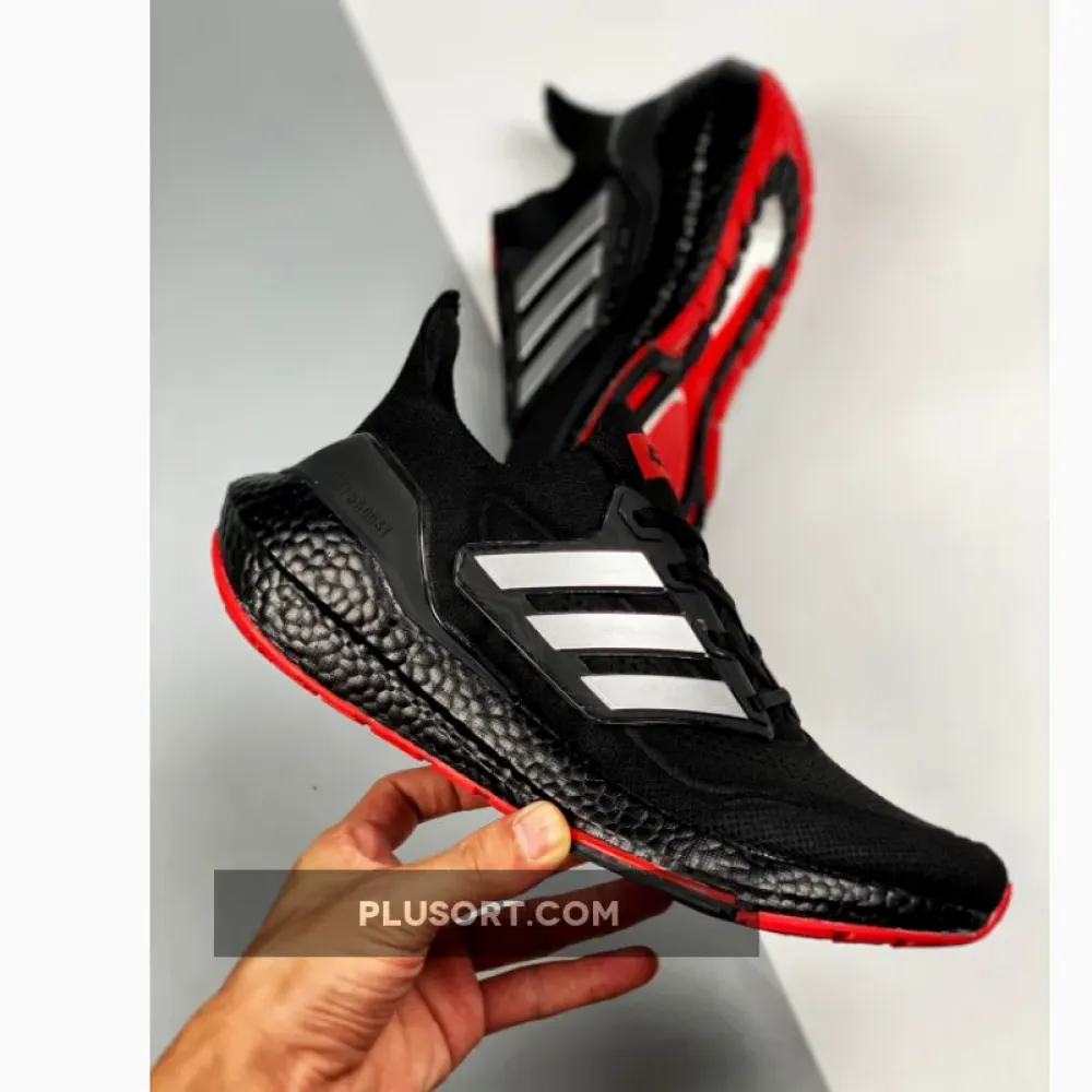424 x adidas Ultra Boost 21 Arsenal Black Scarlet  GV9716
