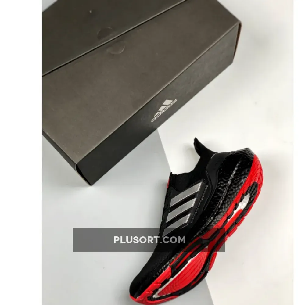424 x adidas Ultra Boost 21 Arsenal Black Scarlet  GV9716
