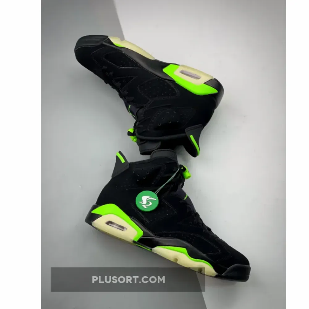 Air Jordan 6 Black/Electric Green  CT8529-003