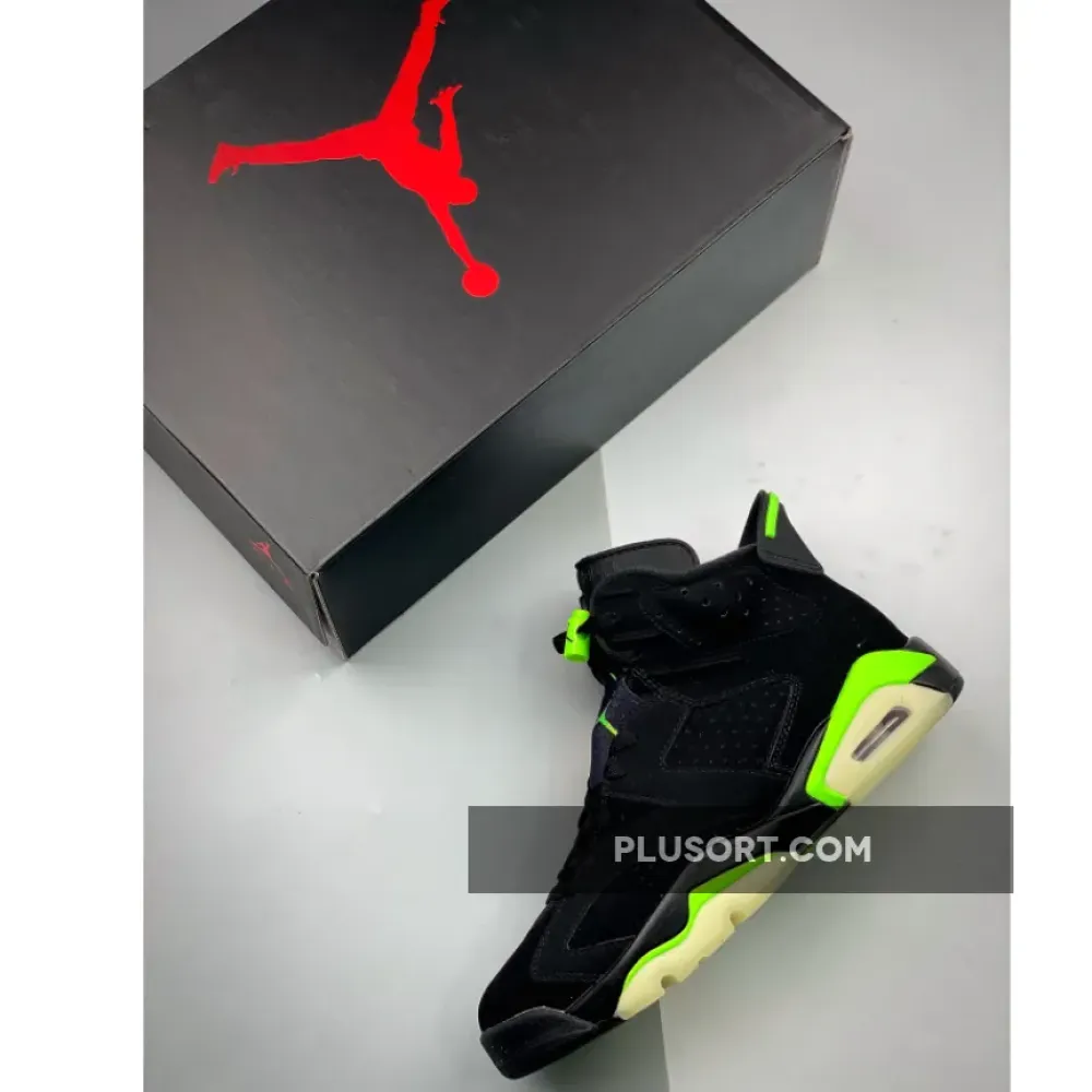 Air Jordan 6 Black/Electric Green  CT8529-003