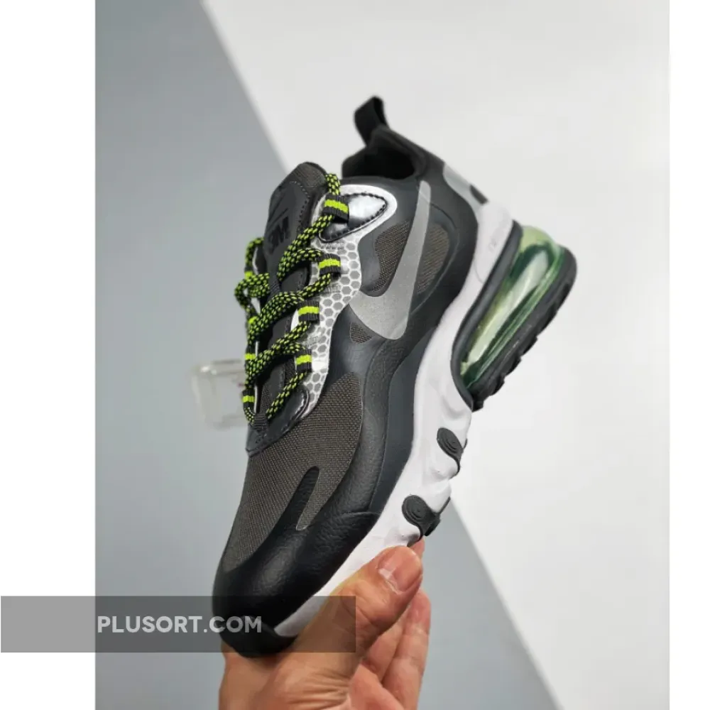 3M x Nike Air Max 270 React Black Reflective Silver  CT1647-001