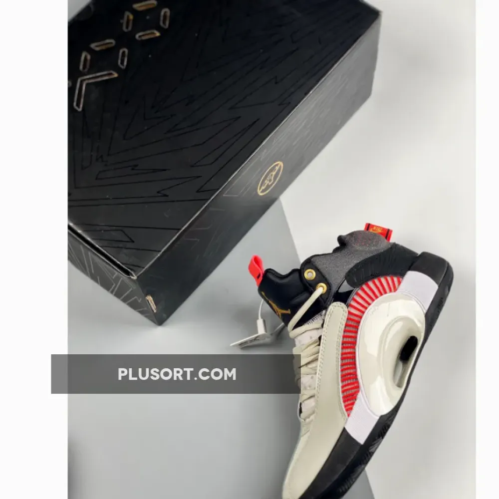 Titan x Air Jordan 35 Grey/Charcoal-Black  DD4701-001