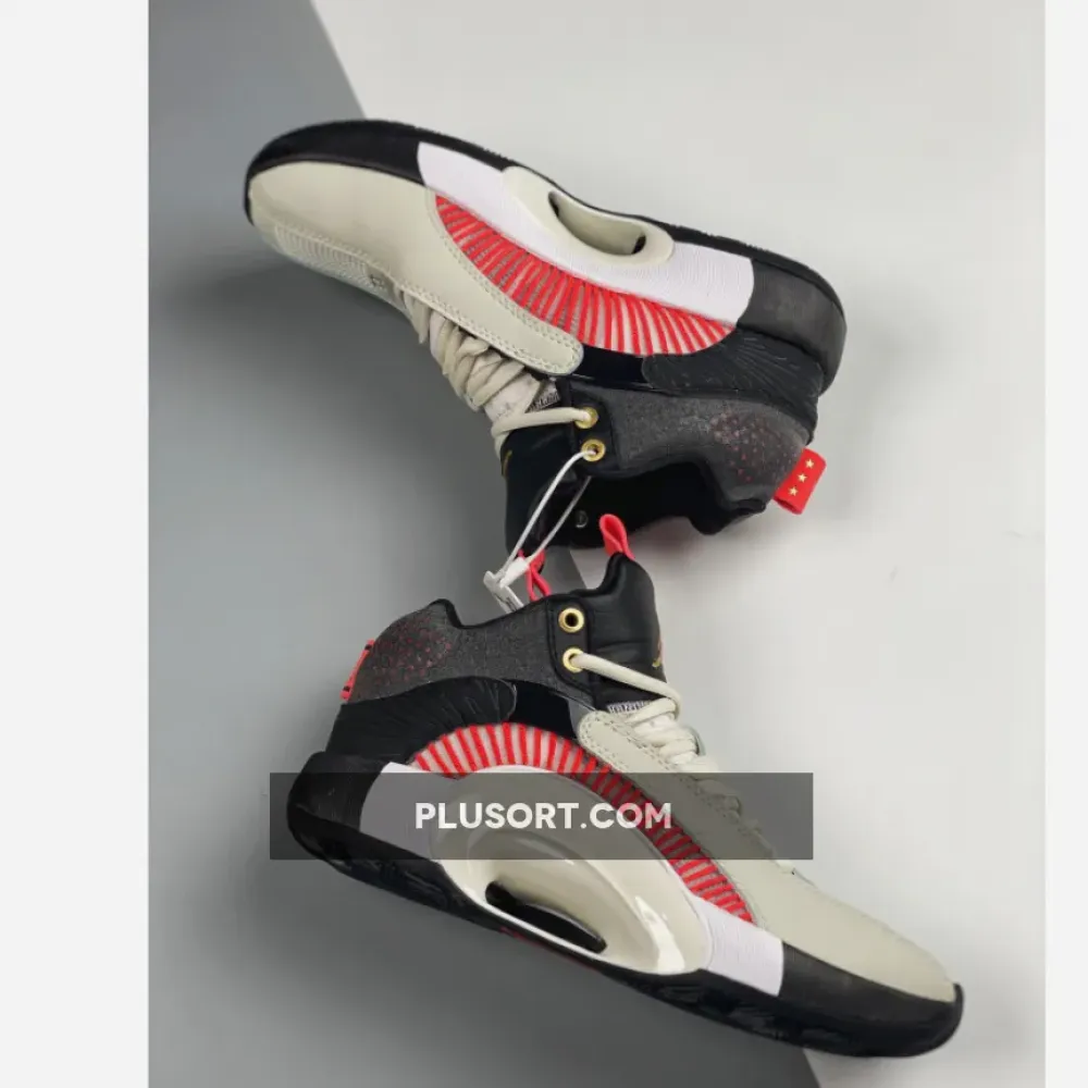 Titan x Air Jordan 35 Grey/Charcoal-Black  DD4701-001