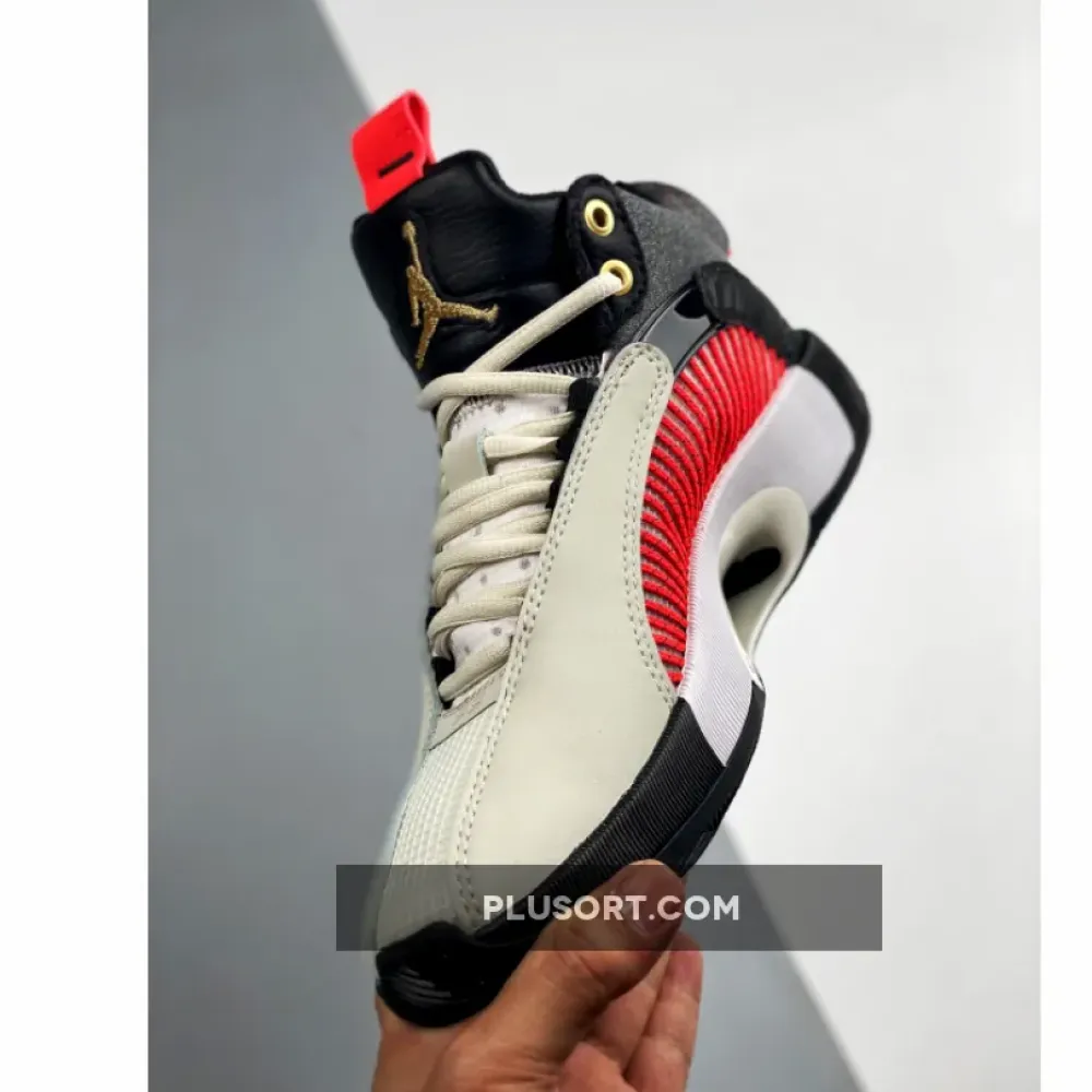 Titan x Air Jordan 35 Grey/Charcoal-Black  DD4701-001