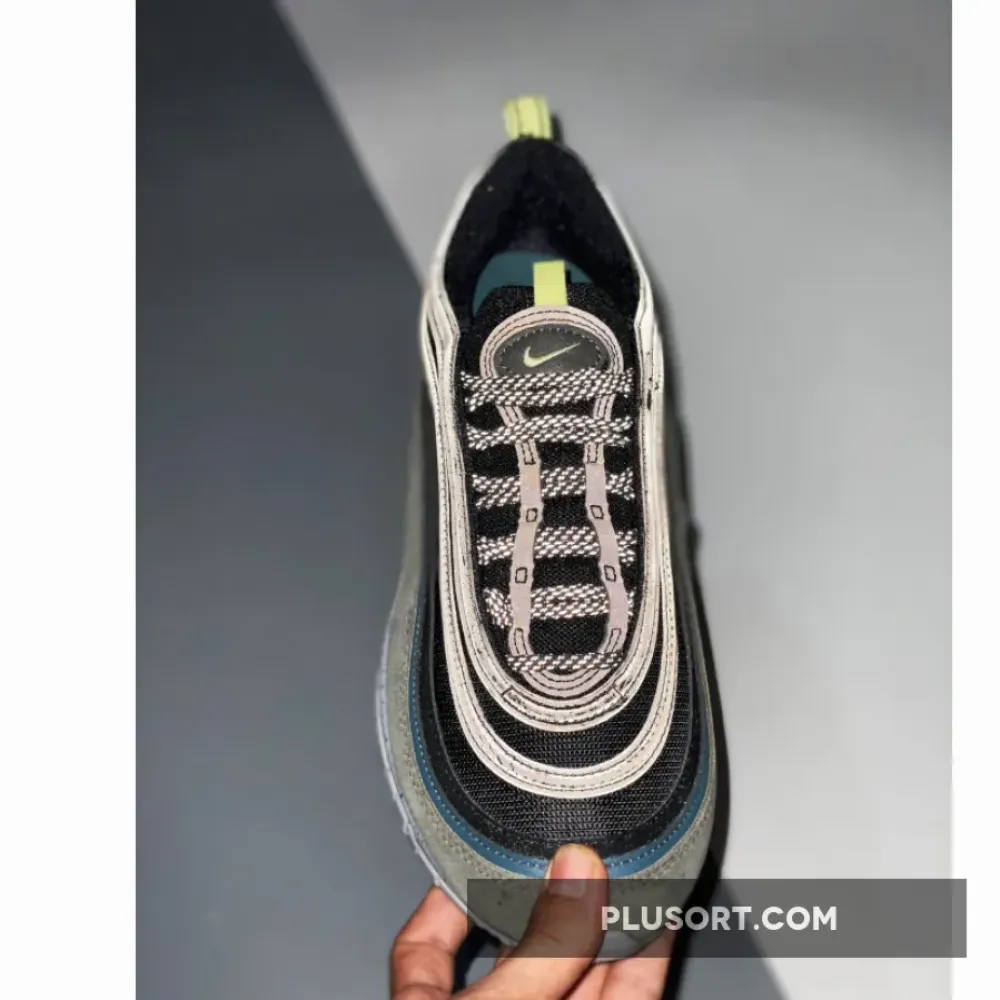 Nike Air Max 97 ‘Rock Climbing’ Black Blue Olive  DB4611-001