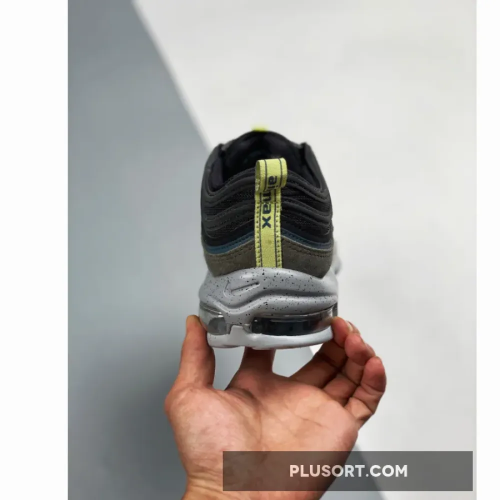 Nike Air Max 97 ‘Rock Climbing’ Black Blue Olive  DB4611-001