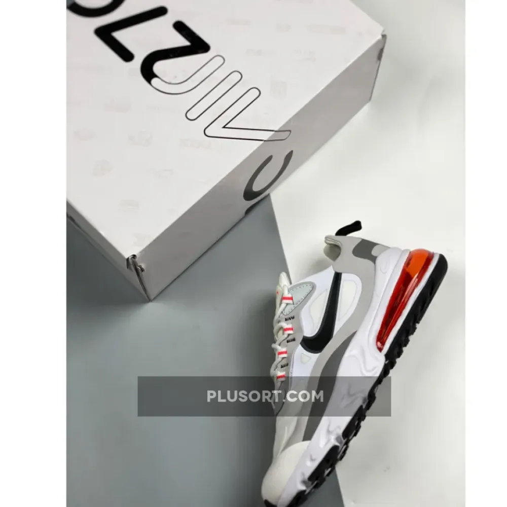 Nike Air Max 270 React White Flash Crimson  CT1280-100