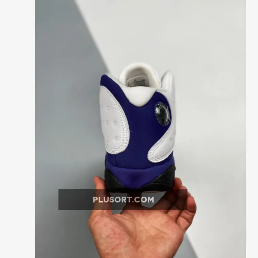 Air Jordan 13 “Lakers” White/Black-Court Purple-University Gold 414571-105