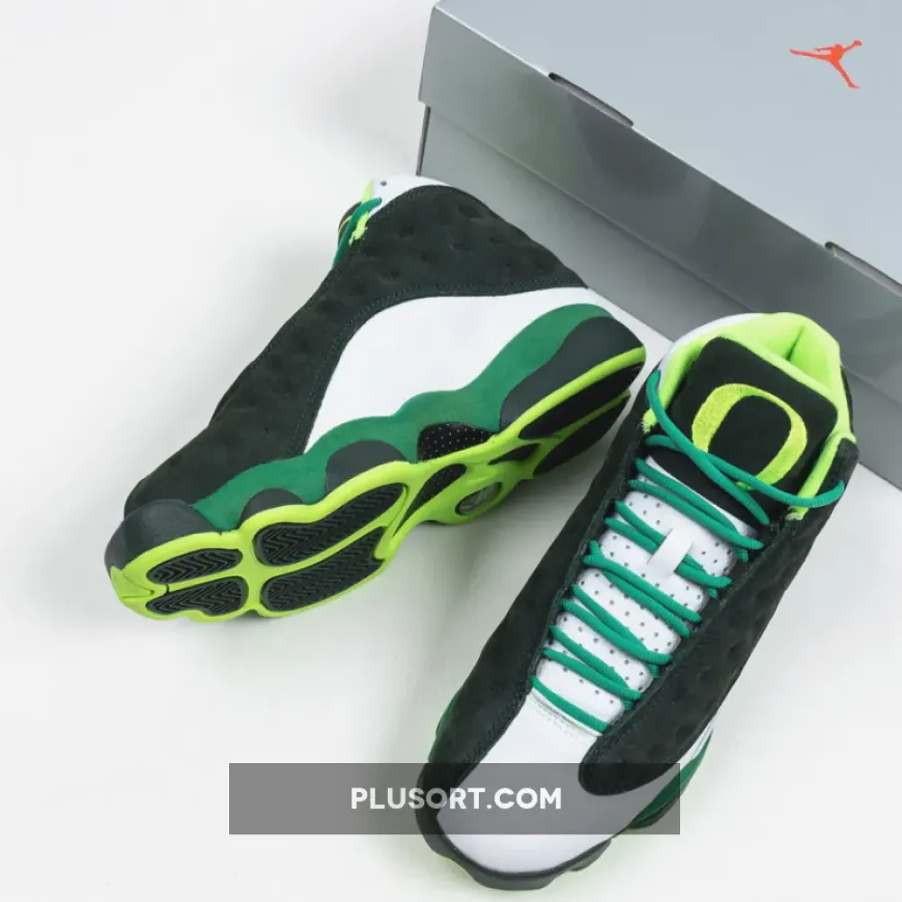 Air Jordan 13 Retro Oregon Ducks PE  AR4390-313