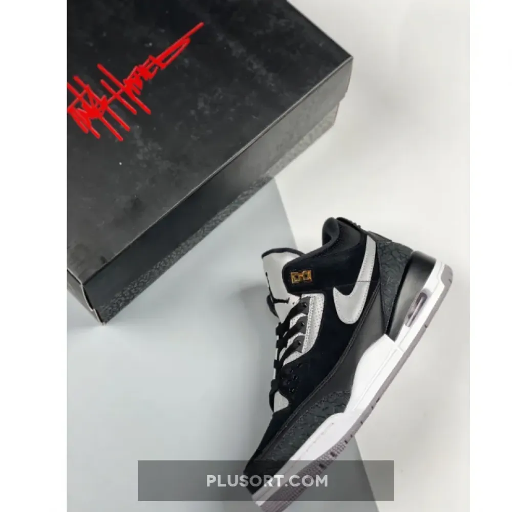 Air Jordan 3 Tinker “Black Cement”  CK4348-007