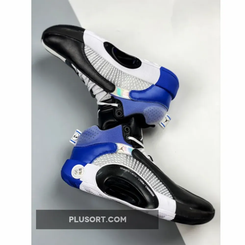 Fragment x Air Jordan 35 White/Black-Sport Blue DA2371-100