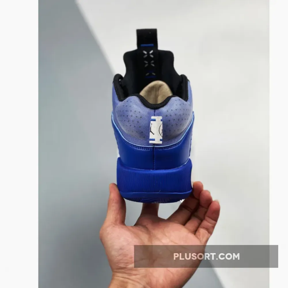 Fragment x Air Jordan 35 White/Black-Sport Blue DA2371-100