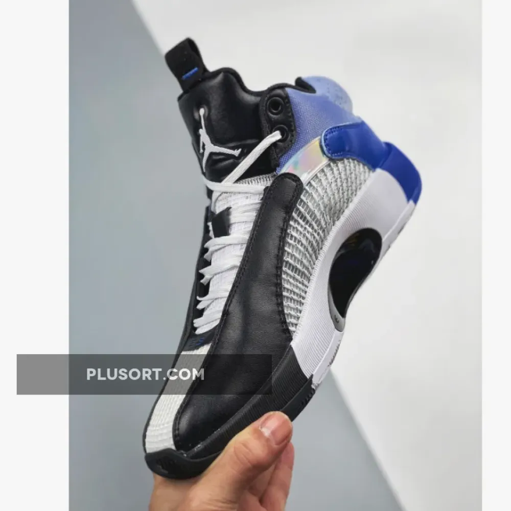 Fragment x Air Jordan 35 White/Black-Sport Blue DA2371-100