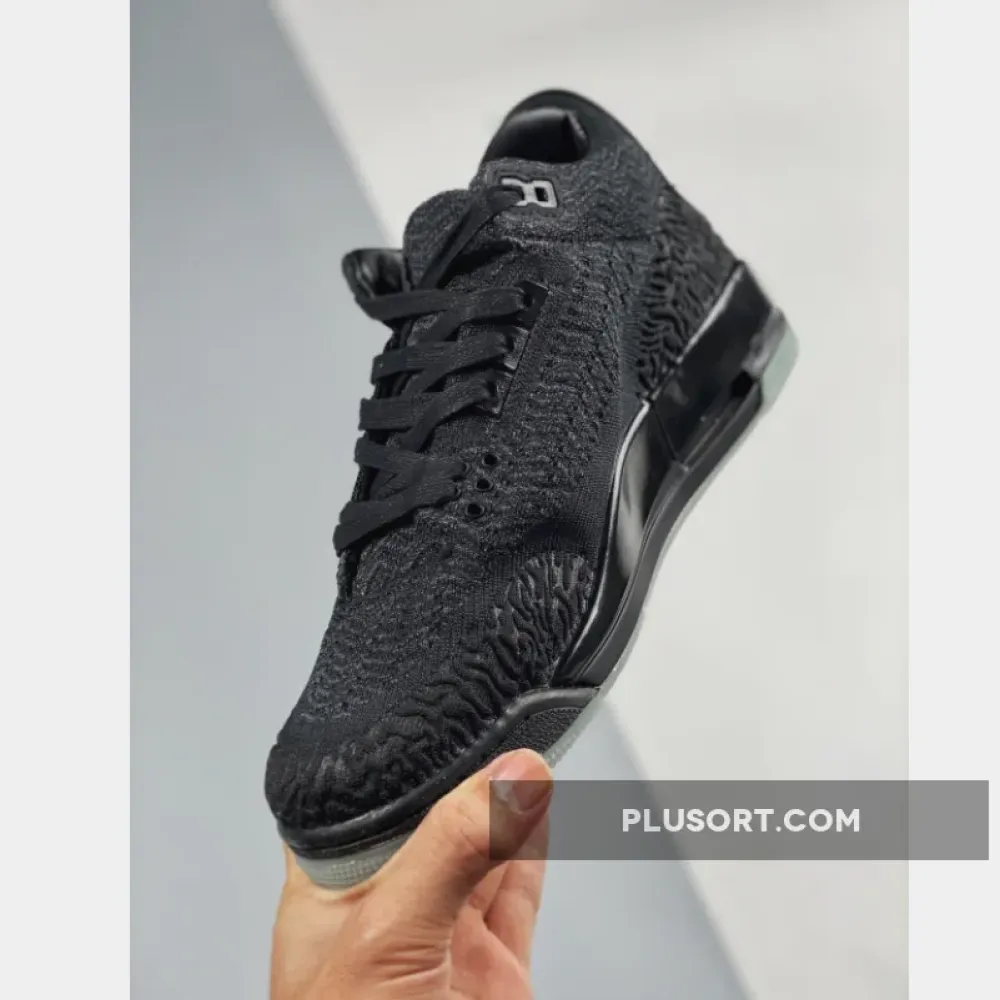 Air Jordan 3 Retro Flyknit Black  AQ1005-001