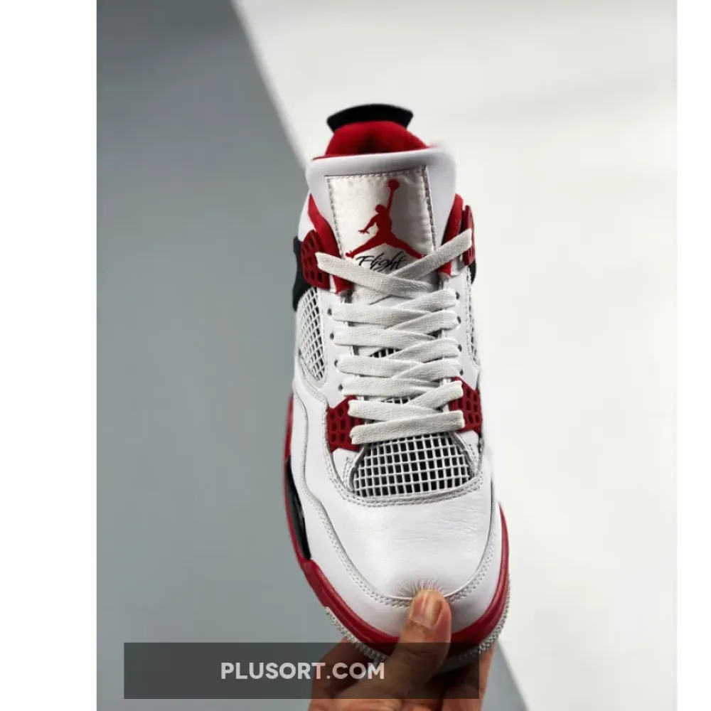 Air Jordan 4 “Fire Red” White/Fire Red-Black-Tech Grey DC7770-160