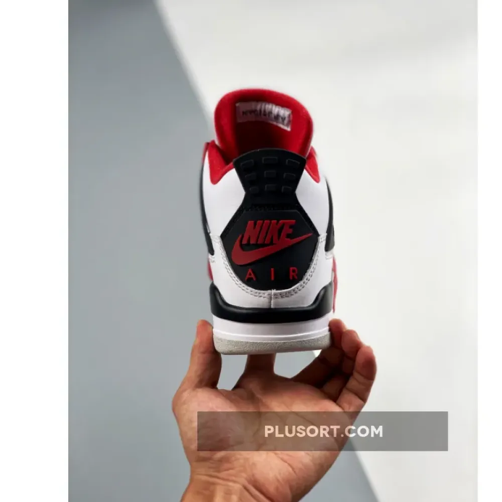 Air Jordan 4 “Fire Red” White/Fire Red-Black-Tech Grey DC7770-160