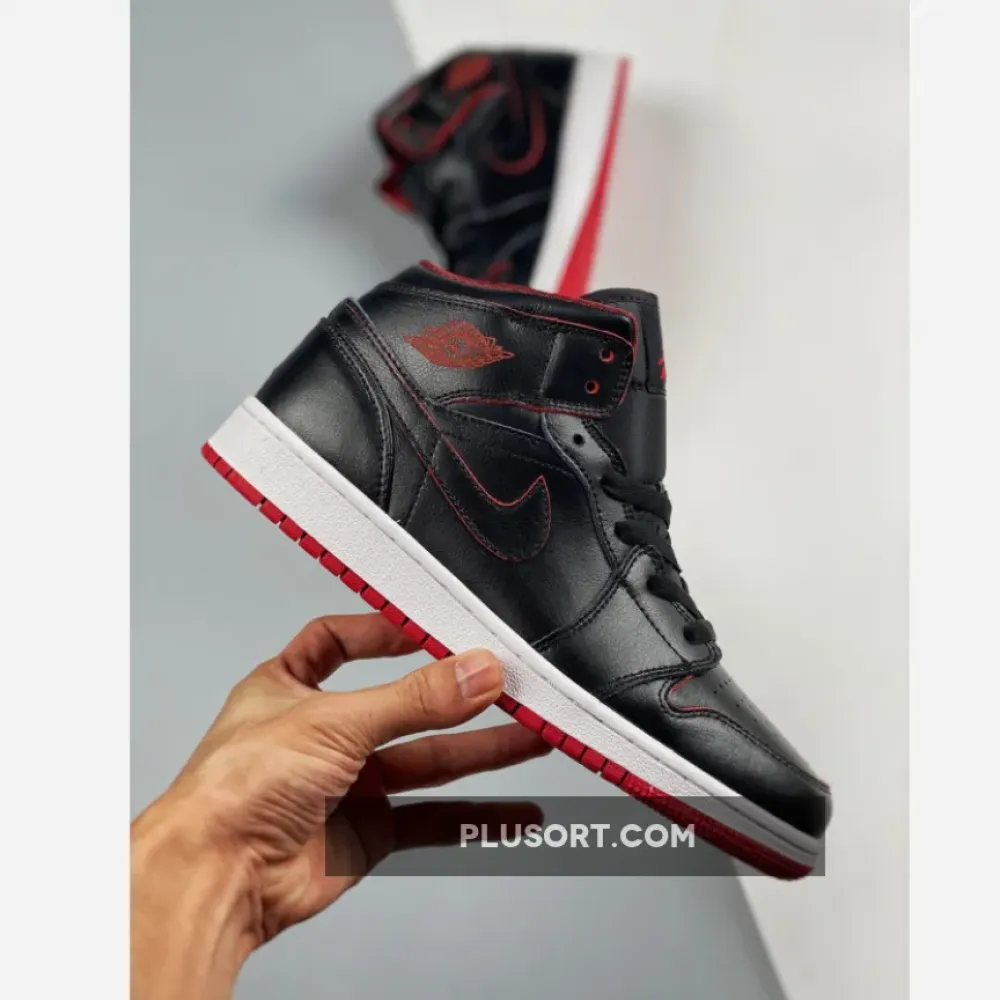 Air Jordan 1 Mid Lance Mountain Bred 554725-028