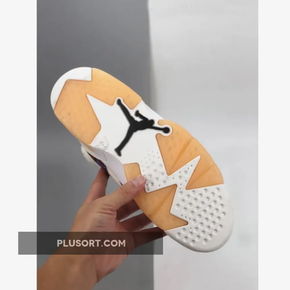 Air Jordan 6 “Quai 54” Sail/Black-Team Orange-Racer Blue CZ4152-101