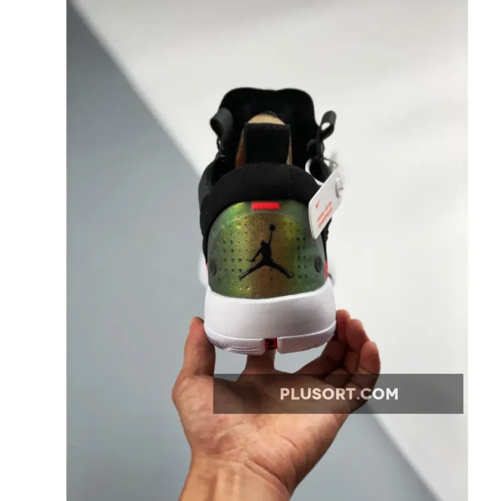 Air Jordan 34 Low “Heritage” Black/Metallic Silver-White-Red Orbit CU3473-001