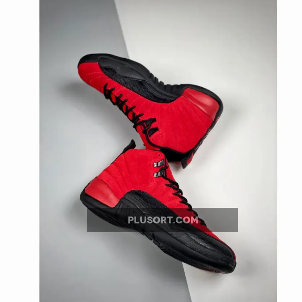 Air Jordan 12 ‘Reverse Flu Game’ Varsity Red/Black CT8013-602