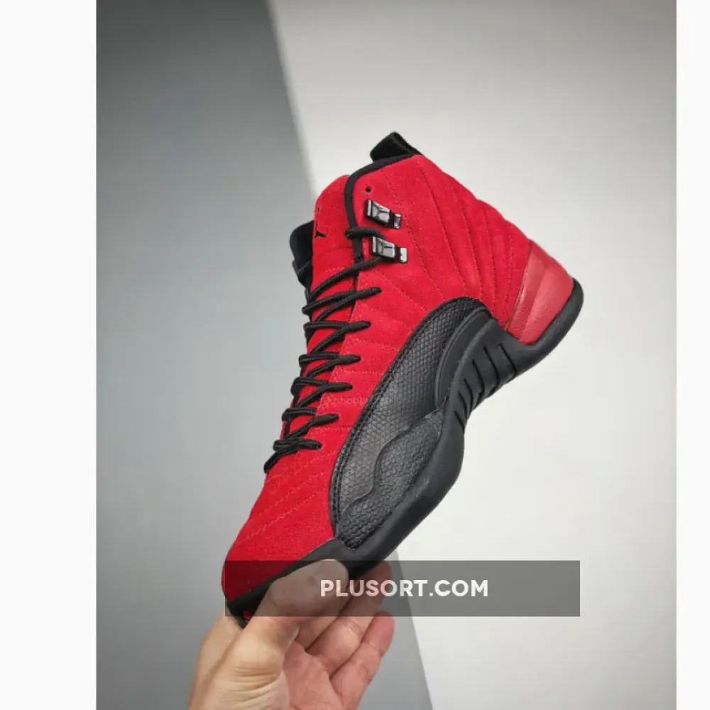 Air Jordan 12 ‘Reverse Flu Game’ Varsity Red/Black CT8013-602