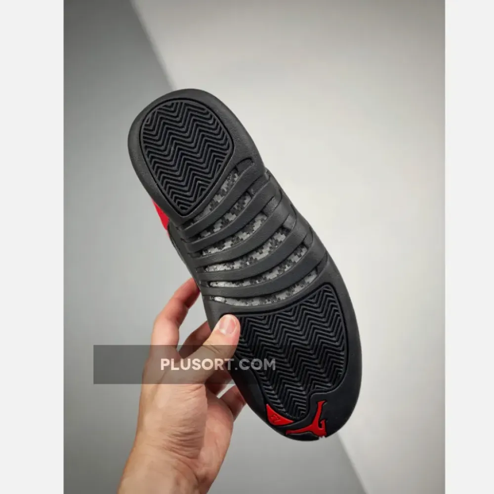 Air Jordan 12 ‘Reverse Flu Game’ Varsity Red/Black CT8013-602