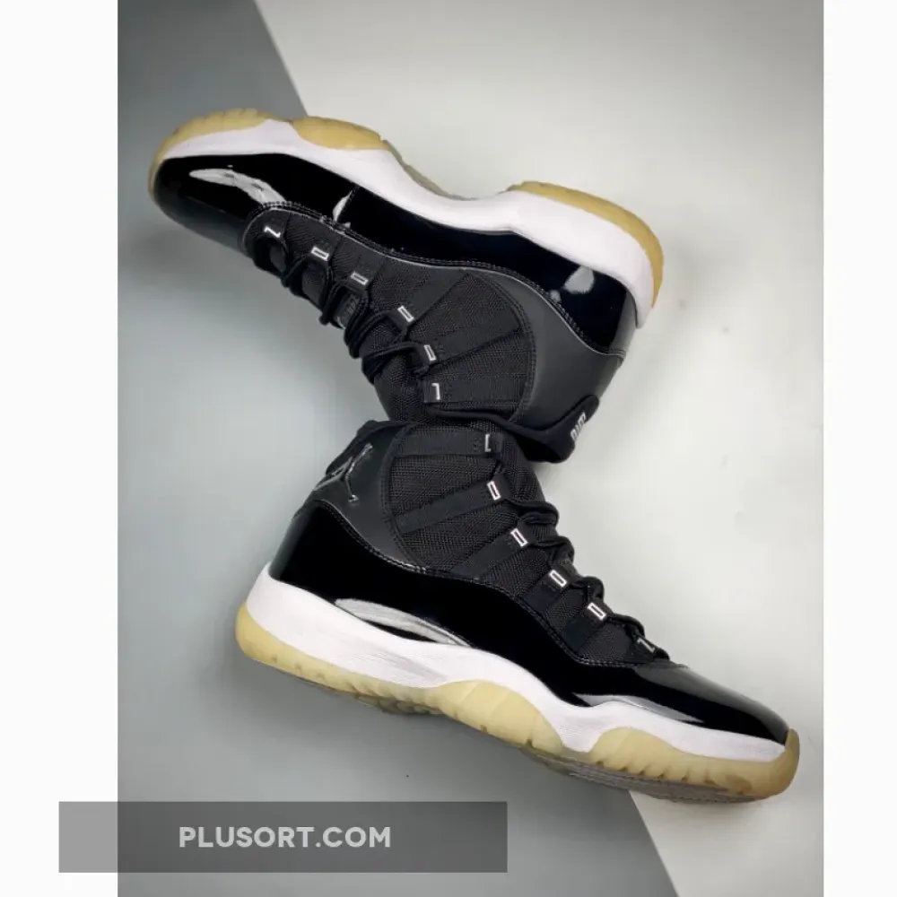 Air Jordan 11 “Jubilee 25th Anniversary” Black/Clear-White-Metallic Silver CT8012-011