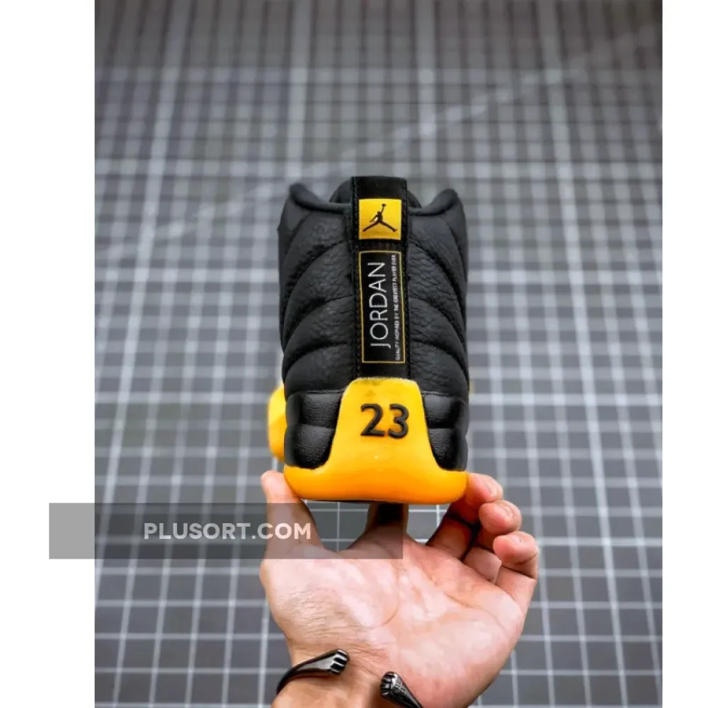 Air Jordan 12 Black University Gold  130690-070