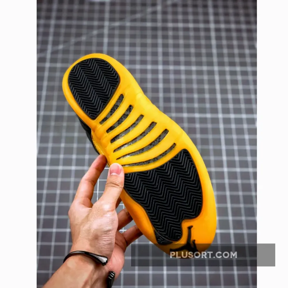 Air Jordan 12 Black University Gold  130690-070