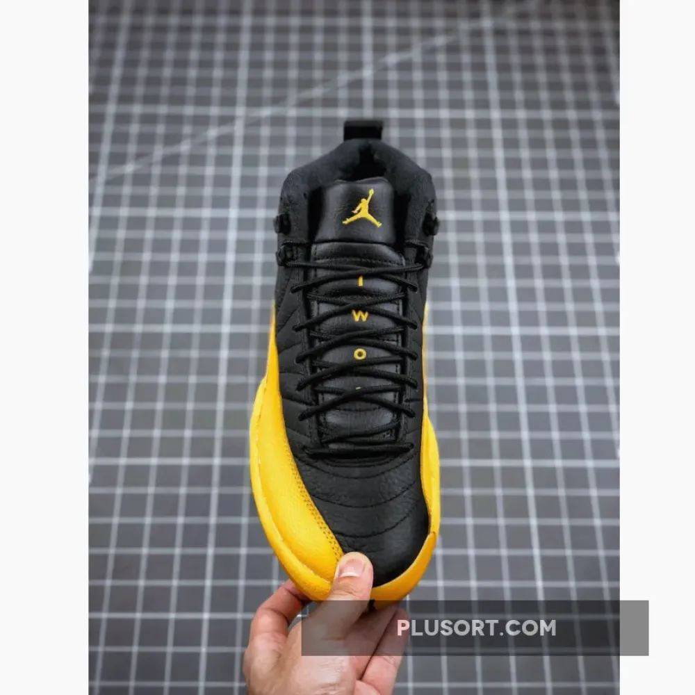 Air Jordan 12 Black University Gold  130690-070