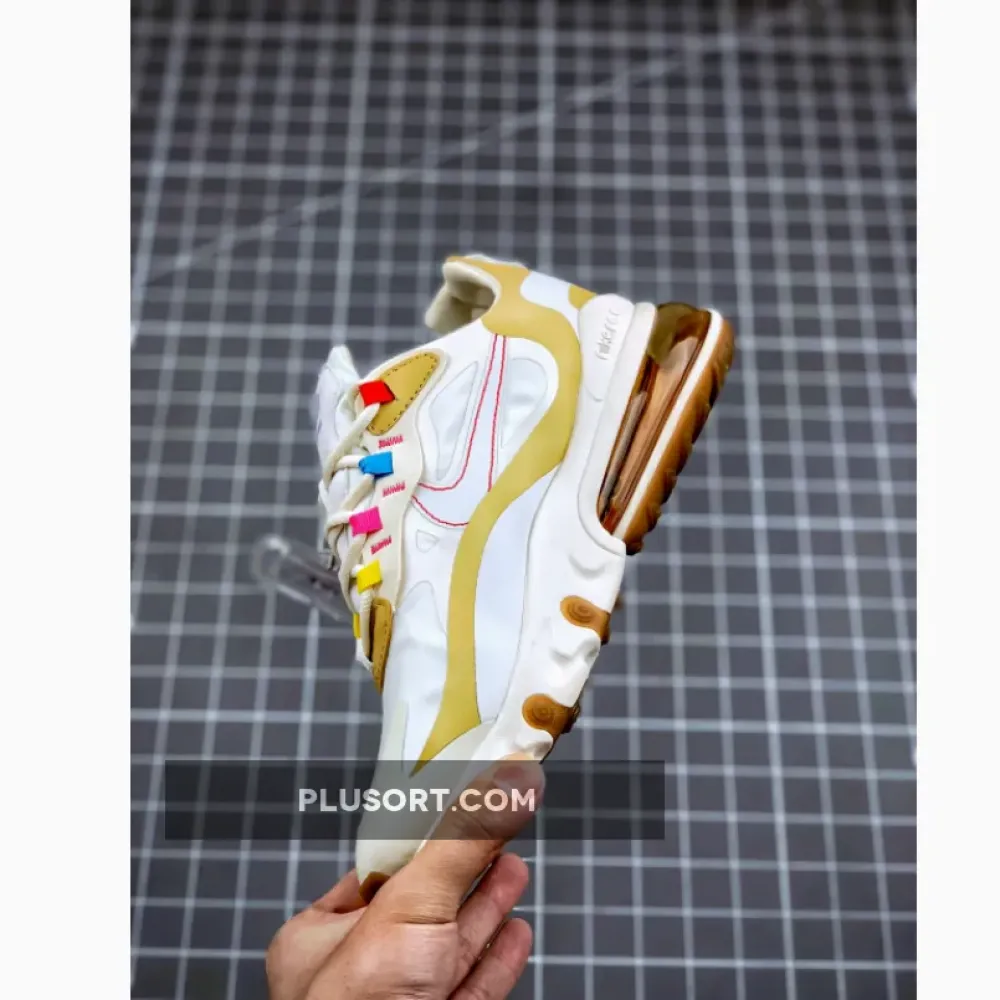 Nike Air Max 270 React “Pale Ivory”  CQ0208-101