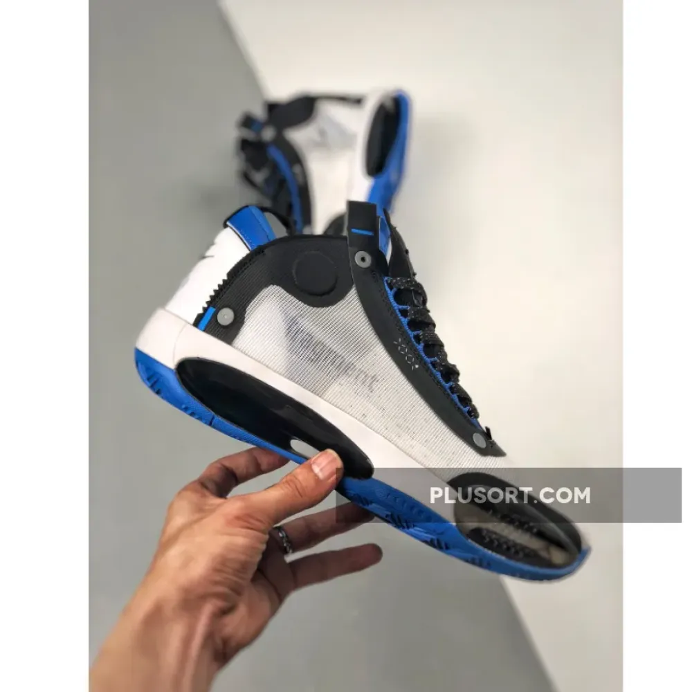 Fragment x Air Jordan 34 White/Royal Blue