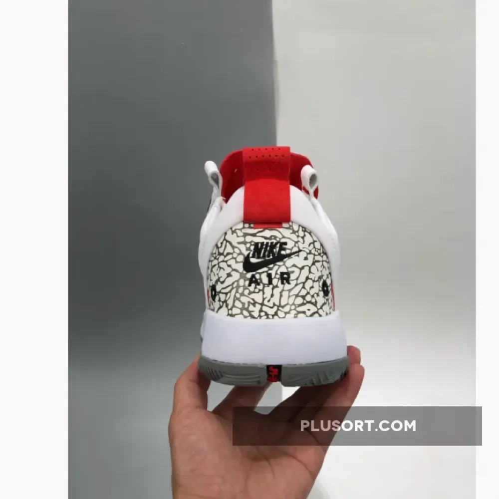 Air Jordan 34 Low “White Cement”  CZ7747-101