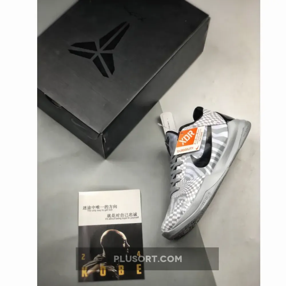 Nike Zoom Kobe 5 Protro Grey/White-Black