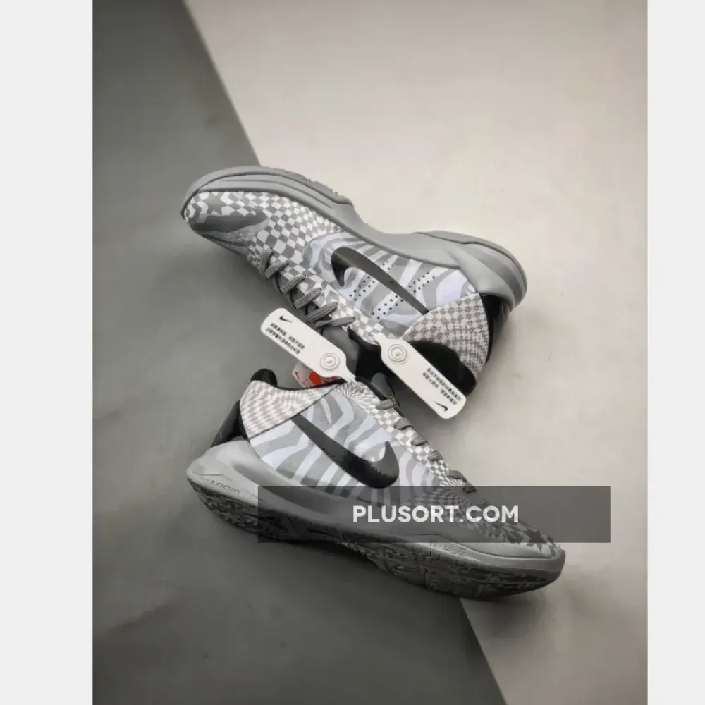 Nike Zoom Kobe 5 Protro Grey/White-Black