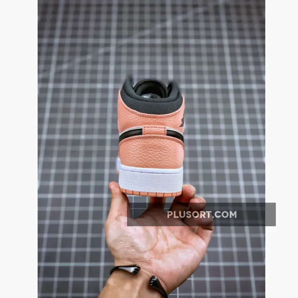 Air Jordan 1 Mid GS Pink Quartz  555112-603