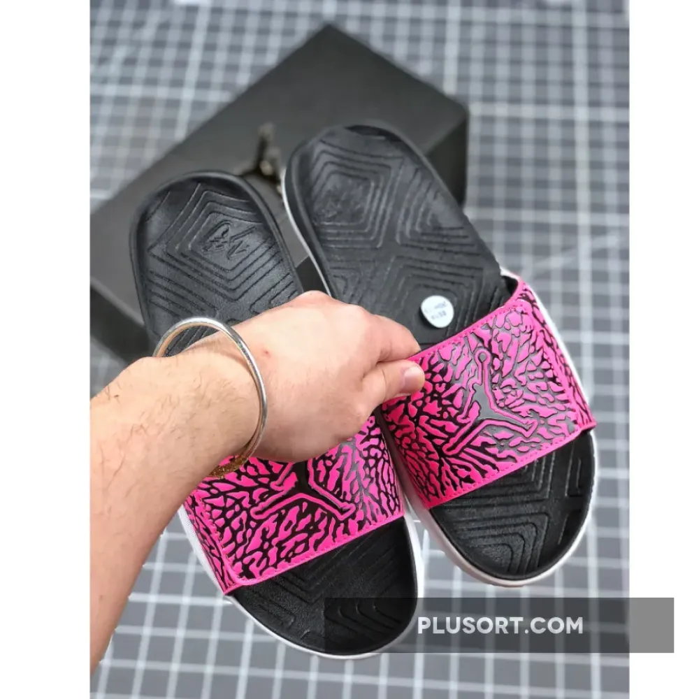 Jordan Hydro 7 V2 Black/Hyper Pink  BQ6290-061