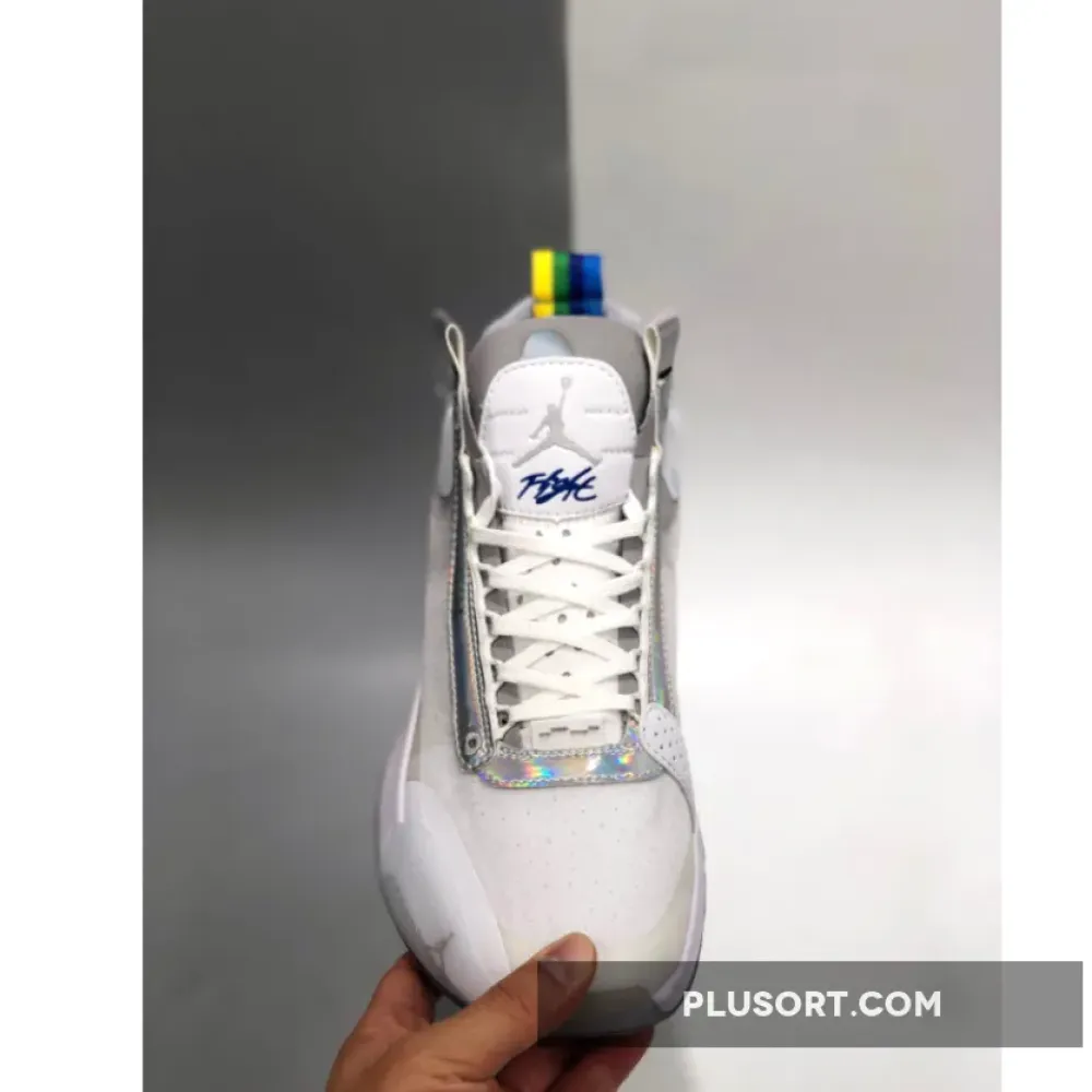 Air Jordan 34 “White Iridescent”  AR3240-101