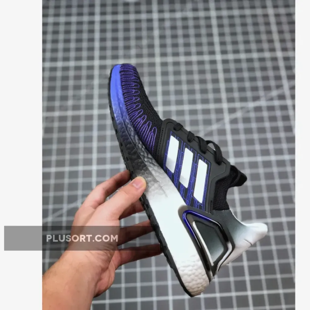 adidas Ultra Boost 20 Black/Silver Metallic/Cloud White FV0033