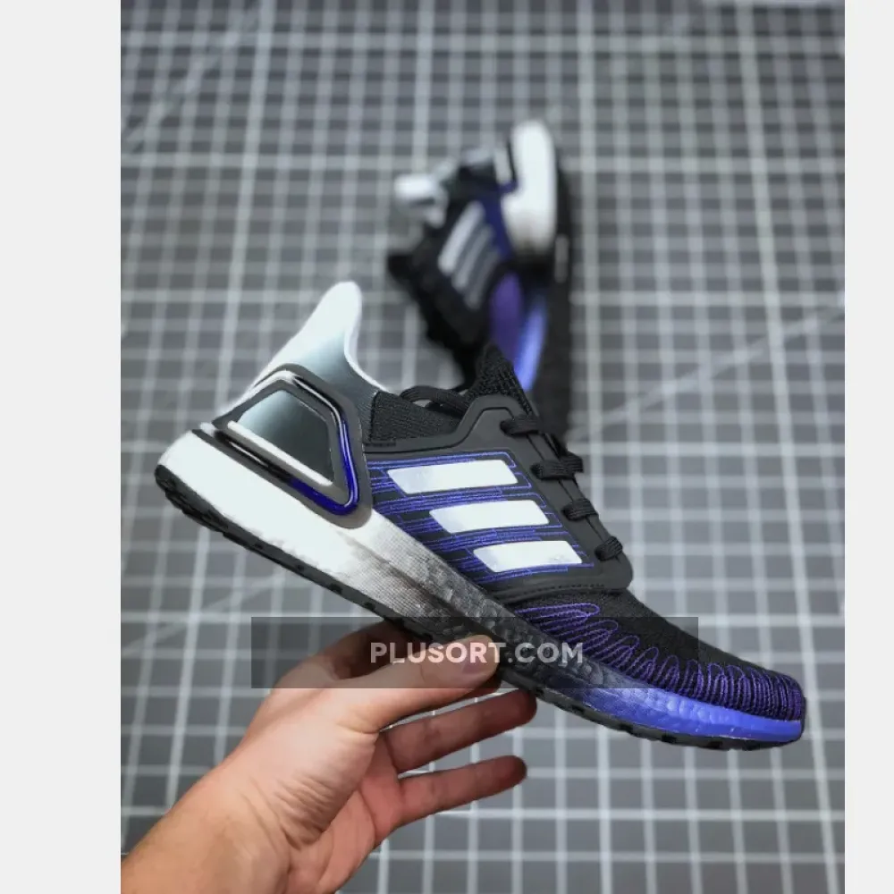 adidas Ultra Boost 20 Black/Silver Metallic/Cloud White FV0033