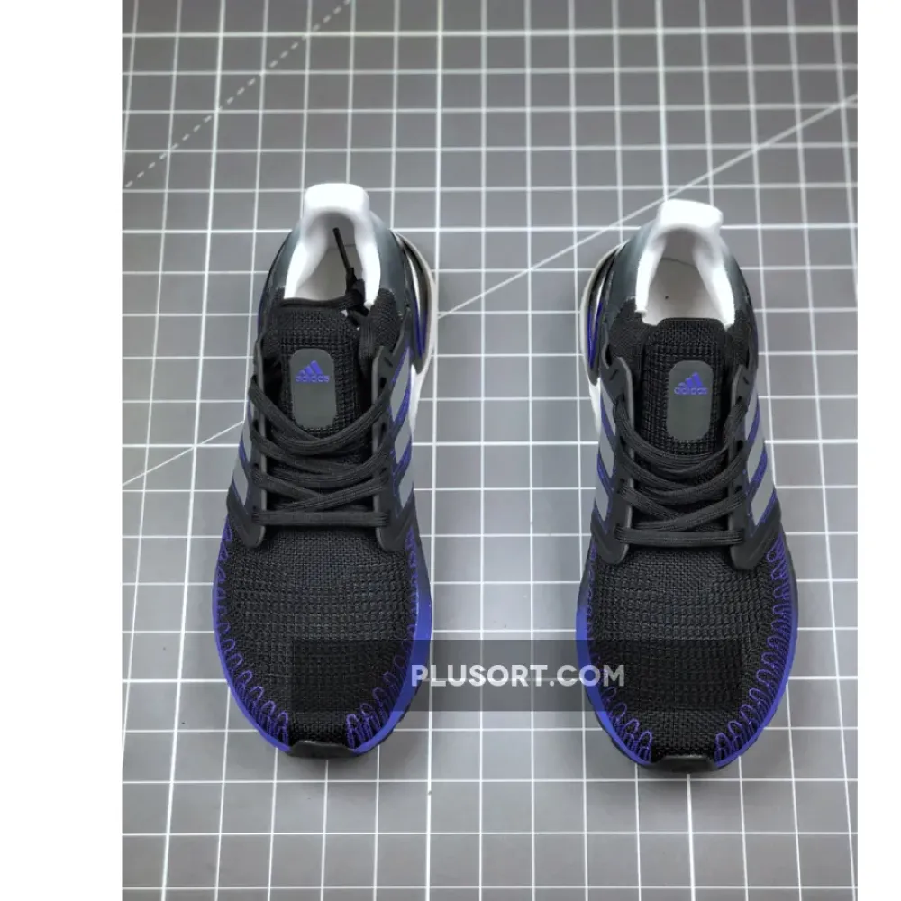 adidas Ultra Boost 20 Black/Silver Metallic/Cloud White FV0033