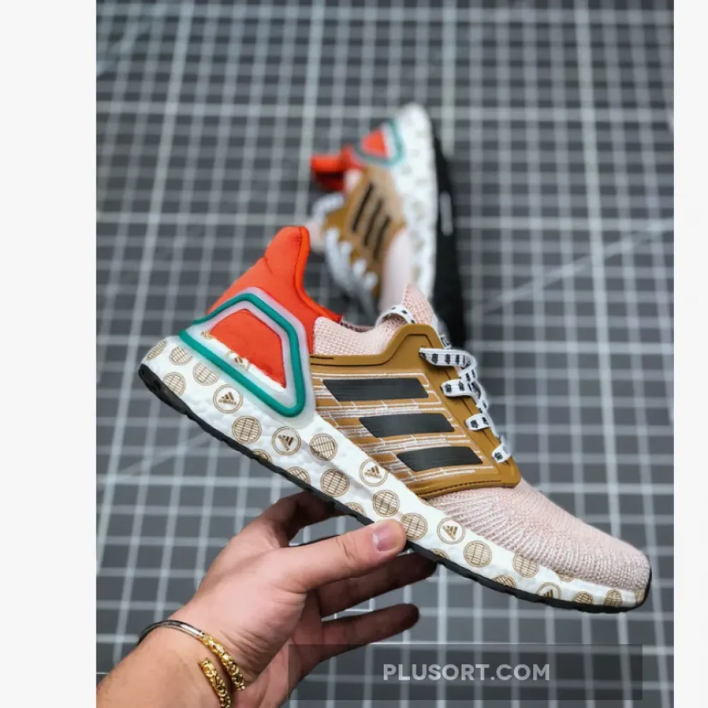 adidas UltraBOOST 20 Linen/Black/Glory Amber  FX8888