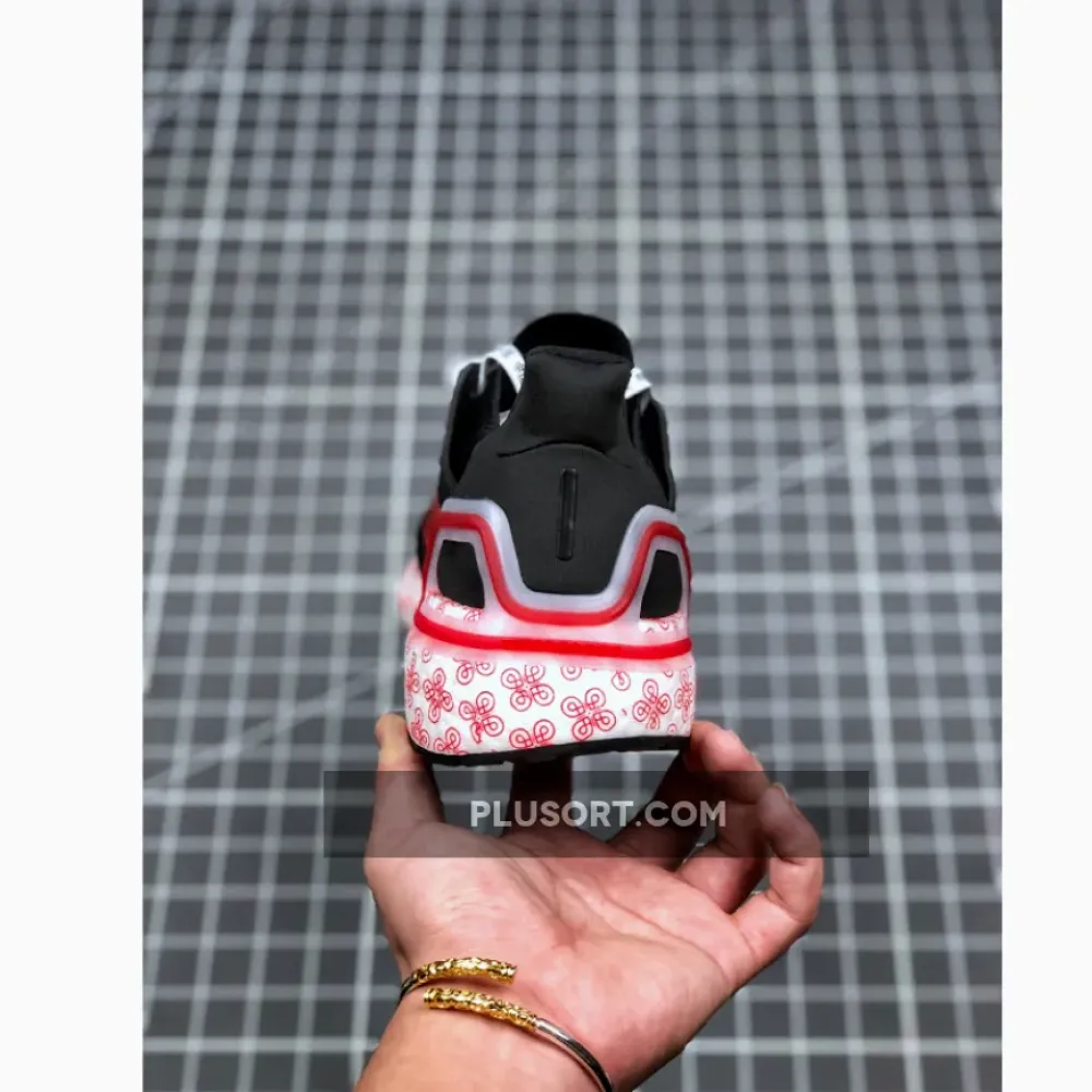 adidas UltraBOOST 20 Black/Glory Red/White  FX8886