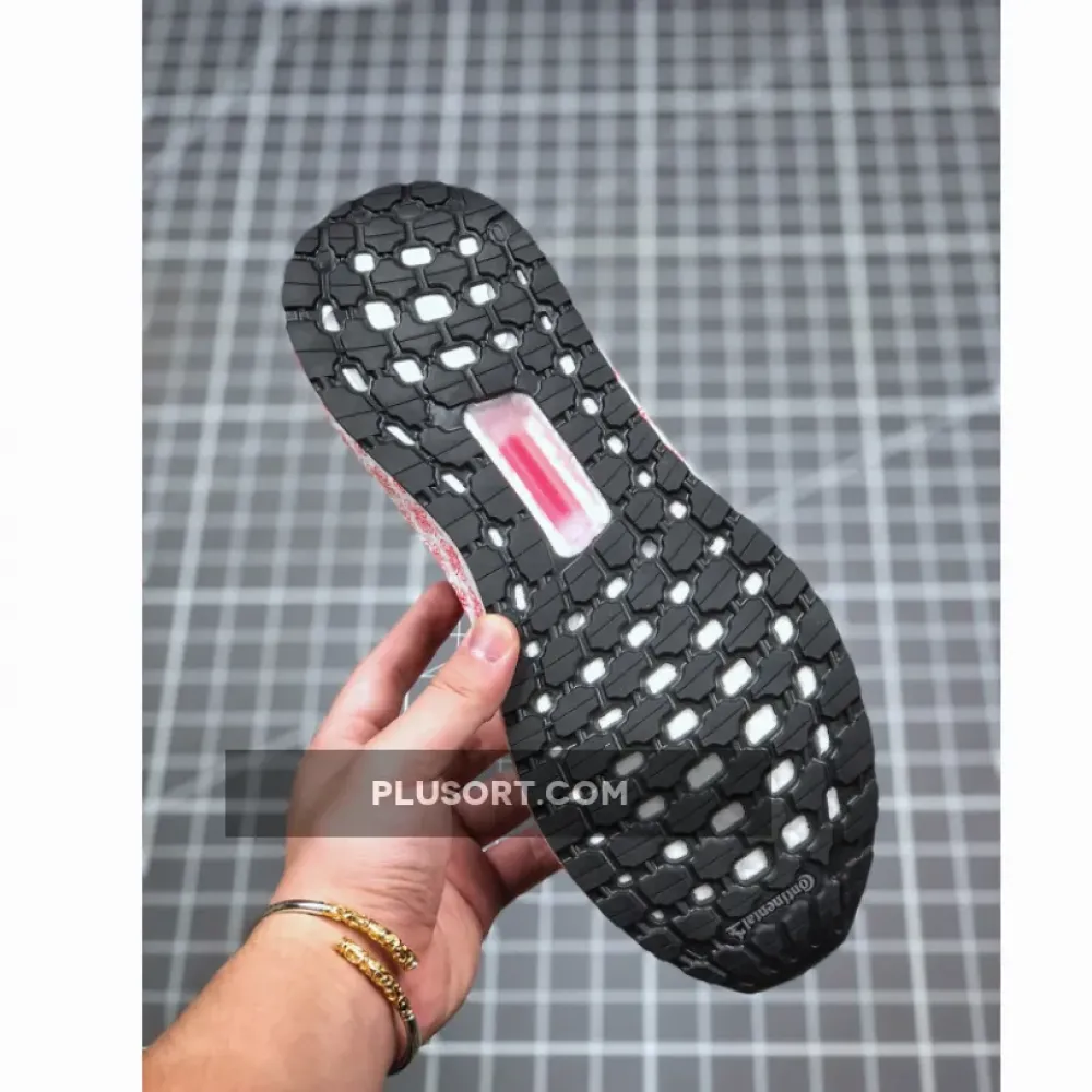 adidas UltraBOOST 20 Black/Glory Red/White  FX8886
