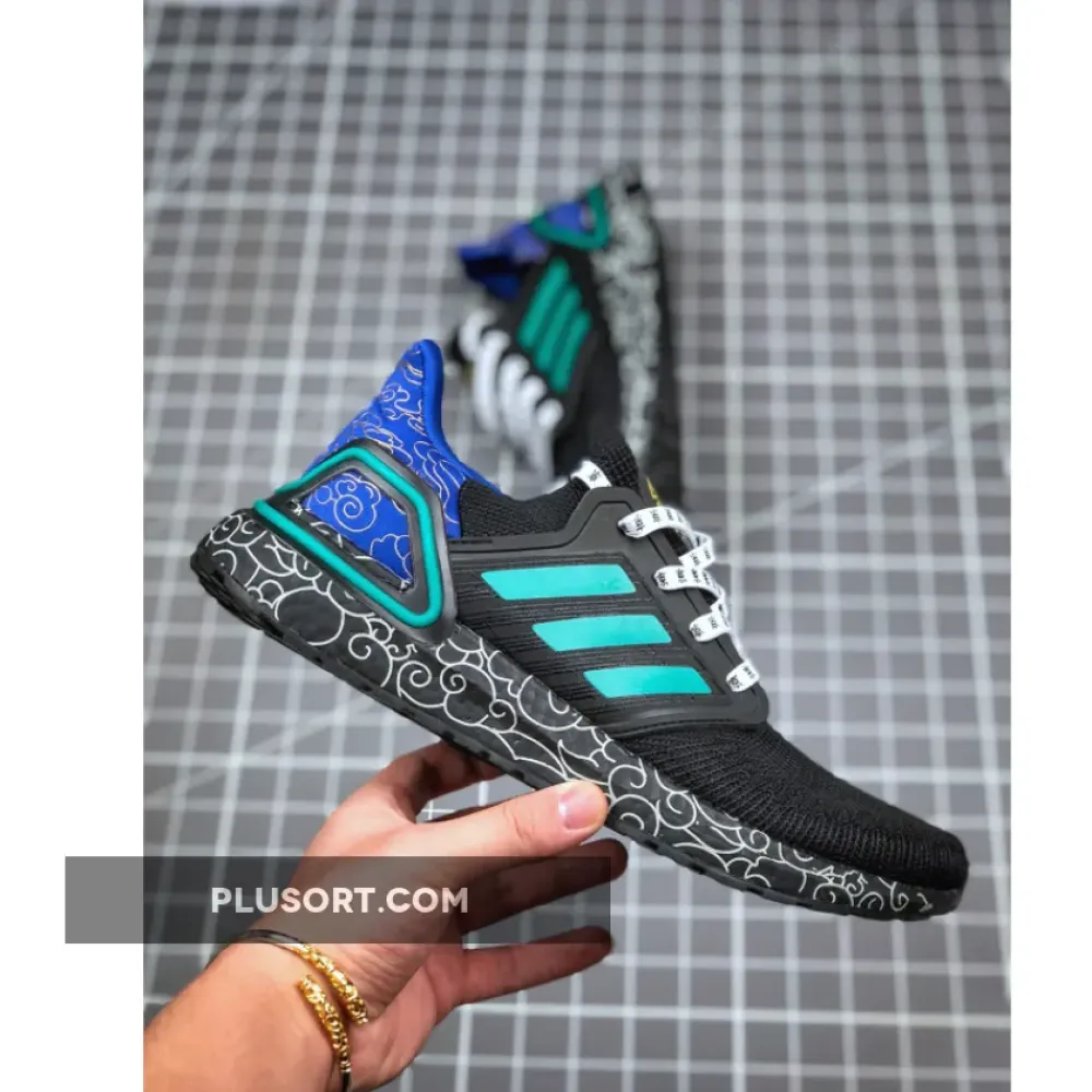 adidas UltraBOOST 20 Black/Glory Green FX8887
