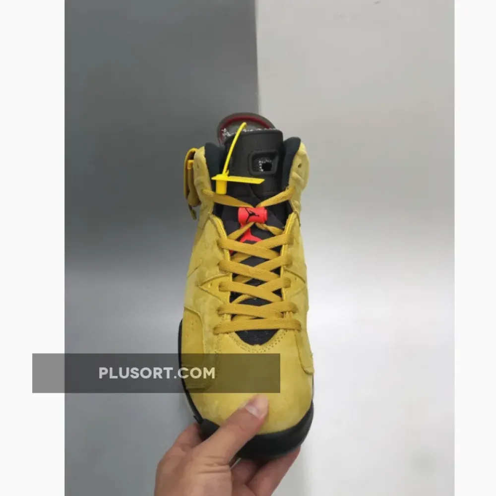 Travis Scott x Air Jordan 6 “Yellow”